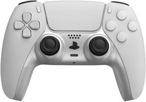 img 1 attached to 🎮 Sleek Silver PS5 Controller Decoration Strip - Upgrade Your PS5 Controller with EJGAME DIY Replacement Accessories