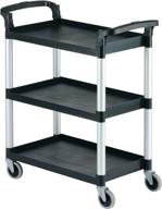 cambro kd service cart black: convenient and efficient storage solution for easy transport logo