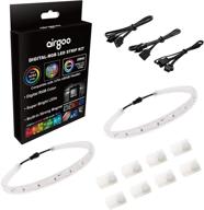 💡 airgoo addressable rgb pc led strip with ws2812b rgbic for asus aura sync, gigabyte rgb fusion, msi mystic light sync motherboard логотип