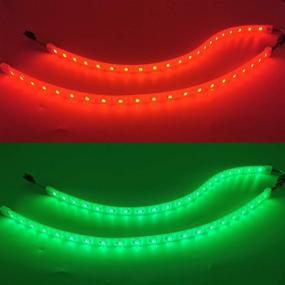 img 1 attached to 💡 Airgoo Addressable RGB PC LED Strip with WS2812B RGBIC for ASUS Aura SYNC, Gigabyte RGB Fusion, MSI Mystic Light Sync Motherboard