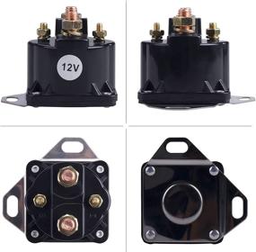 img 3 attached to 🔧 MRELC SS598T Starter Solenoid: Compatible with John Deere, Ford F150/F250/F350 12V System – 4 Terminal Design