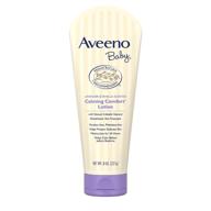 aveeno baby lavender & vanilla calming comfort lotion 8 oz (2-pack) logo