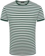 ezsskj sleeve striped outfits medium men's clothing logo