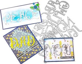 img 4 attached to Alinacutle Die Cuts Scrapbooking Handmade Template Scrapbooking & Stamping