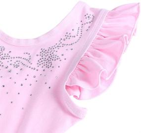 img 2 attached to BAOHULU Ballet Dance Leotards with Skirted 🩰 Tutu for Girls, Princess Dress for Ages 3-8 Years