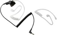 expertpower xp-617_1n listen only acoustic earpiece with earpiece replacement tube logo