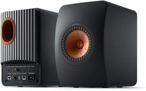 img 3 attached to Pair of Carbon Black KEF LS50 Wireless II Speakers