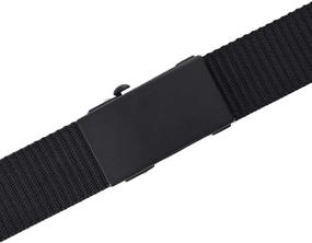 img 1 attached to Mile High Life Webbing Ratchet Men's Accessories for Belts