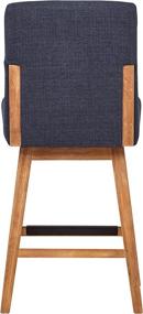 img 3 attached to Stone & Beam Sophia Swivel Counter Height Stool - Navy Blue, Modern Kitchen Seating for Style and Comfort