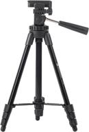 gizomos gm-g100 51.2'' lightweight aluminum camera tripod with bluetooth remote and carry bag: perfect for dslr, slr, smartphone, iphone & android, up to 6.2lb load capacity logo