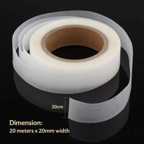 img 2 attached to 🔒 Waterproof Seam Sealing Tape - 1 Roll 20 x 0.02 m - Repair Tape for Waterproof PU Coated Fabrics - Ideal for Cloth, Sportswear, Uniforms, Protective Clothing, Tents, Covers, and Awnings