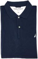 nautica royal medium men's shirt: ideal pick for stylish men's clothing logo