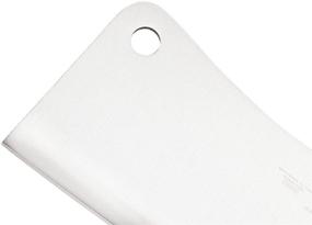 img 2 attached to Столовые приборы Mercer Kitchen Cleaver из нержавеющей стали
