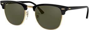 img 3 attached to Ray Ban CLUBMASTER ARISTA CRYSTAL Non Polarized Sunglasses