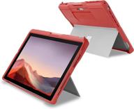 🔴 kensington blackbelt 2nd degree rugged case for surface pro 7, 7+, 6, 5, & 4 - red: protect your device with durability логотип