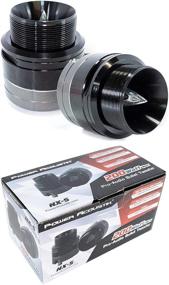 img 4 attached to 🔊 Power Acoustik NX-5 Черные профессиональные акустические супертвитеры Bullet Horn - 1 дюйм, 400 Вт, 4 Ом