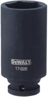 dewalt drive socket deep impact tools & equipment logo