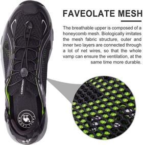 img 2 attached to Men's Water Breathable Hiking Shoes - Ideal Footwear for Hiking