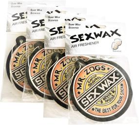 img 1 attached to 🌬️ Enhance Your Space with Sex Wax Air Freshener 4-Pack: A Sensational Fragrance Experience