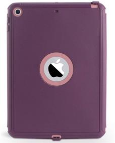 img 2 attached to AICase iPad 9.7 Case 2018/2017: Heavy Duty, Waterproof & Shockproof with Stylus - Purple