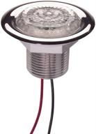 🔦 led recess mount starr light with stainless steel trim - enhanced for seo logo