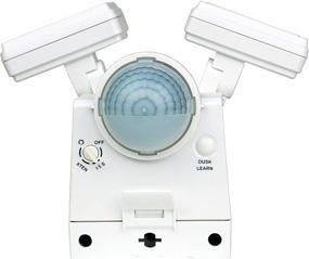 img 3 attached to 💡 IQ America LB1870QWH 700 Lumen Battery Operated Ultra Bright LED Motion Sensor Flood Light - Wall or Eave Mount, Motion Activated Security (White)