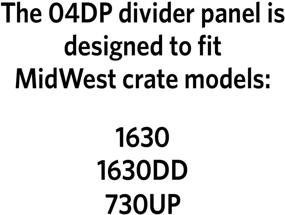 img 1 attached to Divider Panel for MidWest Homes for Pets - Ideal Fit for Model Variants