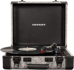 img 4 attached to 🎵 Crosley Executive CR6019D SMK Блютуз-проигрыватель пластинок