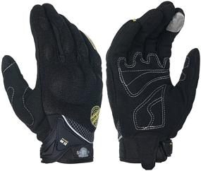 img 3 attached to 🧤 Motorcycle Touchscreen Full Finger Gloves for Women and Men - Ideal for Motocross, Road Racing, and Outdoor Sports