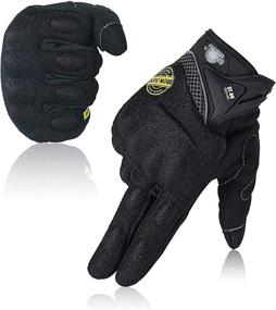 img 4 attached to 🧤 Motorcycle Touchscreen Full Finger Gloves for Women and Men - Ideal for Motocross, Road Racing, and Outdoor Sports