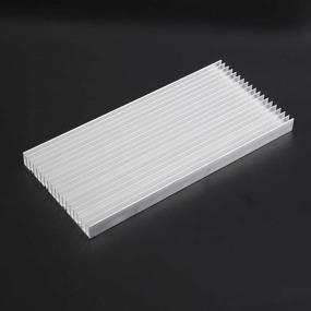 img 3 attached to 🔥 Akozon Aluminum Cooling Heatsink - 300 x 140 x 20mm