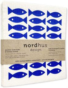 img 4 attached to Nordhus Design Dishcloths Cellulose Biodegradable Household Supplies