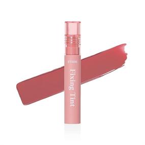 img 4 attached to 💄 ETUDE Fixing Tint #05 Midnight Mauve: Long-Lasting High Pigmented Liquid Lipstick with Waterproof Lightweight Matte Finish and Full Coverage