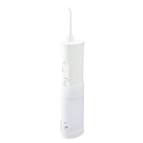 img 4 attached to Portable Water Flosser by Panasonic - 2-Speed Battery-Operated 🚰 Oral Irrigator with Collapsible Design for Travel – EW-DJ10-W (White)