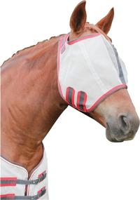 img 1 attached to Reinsman Fly Mask: Ears-Free Solution for Fly Protection