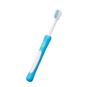 img 3 attached to Japan Pigeon Baby Training Toothbrush Set Step 4 (Blue) - Ideal for Children aged 16 Months and Above, Boost Oral Care Efforts