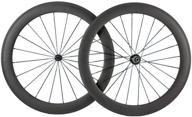 ultimate speed and performance: queen bike 700c 60mm 3k superlight carbon clincher wheelset for cycling and racing - 20/24h logo