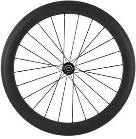 img 2 attached to Ultimate Speed and Performance: Queen Bike 700c 60mm 3k Superlight Carbon Clincher Wheelset for Cycling and Racing - 20/24h