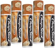 vanilla latte chapstick limited edition (pack of 5) logo