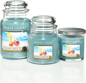 img 1 attached to Yankee Candle Bahama Breeze - Large Jar Candle for a Refreshing Atmosphere!