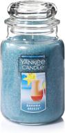 yankee candle bahama breeze - большая баночная свеча для освежающей атмосферы! логотип