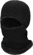 balaclava knitted windproof covering outdoor outdoor recreation for climbing logo