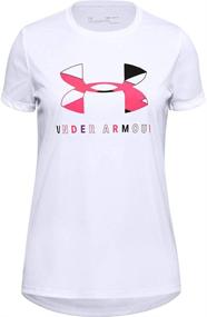 img 4 attached to 👚 Активная детская одежда для девочек: тренировочные костюмы Under Armour