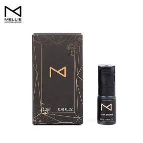 img 1 attached to 💆 Mellie Microblading M Liquid Pigment – Dark Brown 12ml - Permanent Makeup Tattoo Ink for Eyebrows/Brows Machine Use. Browse our PMU Supplies for Long-lasting Results!