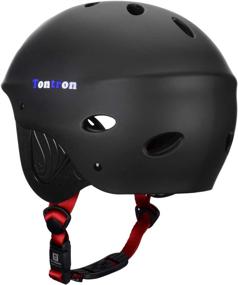 img 3 attached to Велосипедный спортивный каск GP_Black "Tontron Skateboard