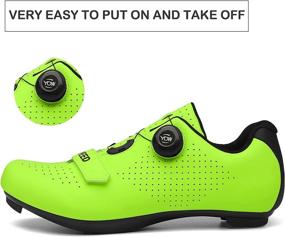 img 2 attached to 🚴 Ultimate Performance: Men's Road Cycling Shoes for Fast Spinning, Mountain Biking, and SPD Cycling