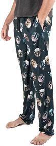 img 1 attached to 🌟 Star Wars Mandalorian Lounge Pants - Size Large