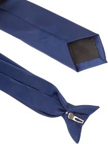 img 1 attached to Solid Clip-On 👔 Tie for Boys by Dockers