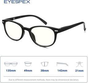 img 1 attached to EYESPEX Blocking Computer Lightweight Eyeglasses