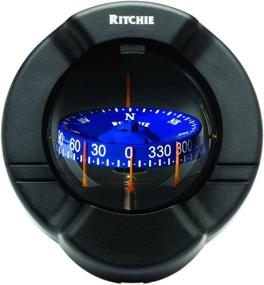 img 1 attached to 🧭 Ritchie Navigation SR-2-1 Venture Bulkhead Mount Compass-CombiDial: Superior Navigation Aid for Marine Enthusiasts